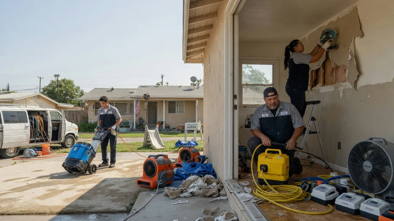 Water Damage Restoration in Leggett, CA near me